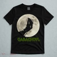 Gabaghoul Funny Hand Moon Halloween T-Shirt thumb 5