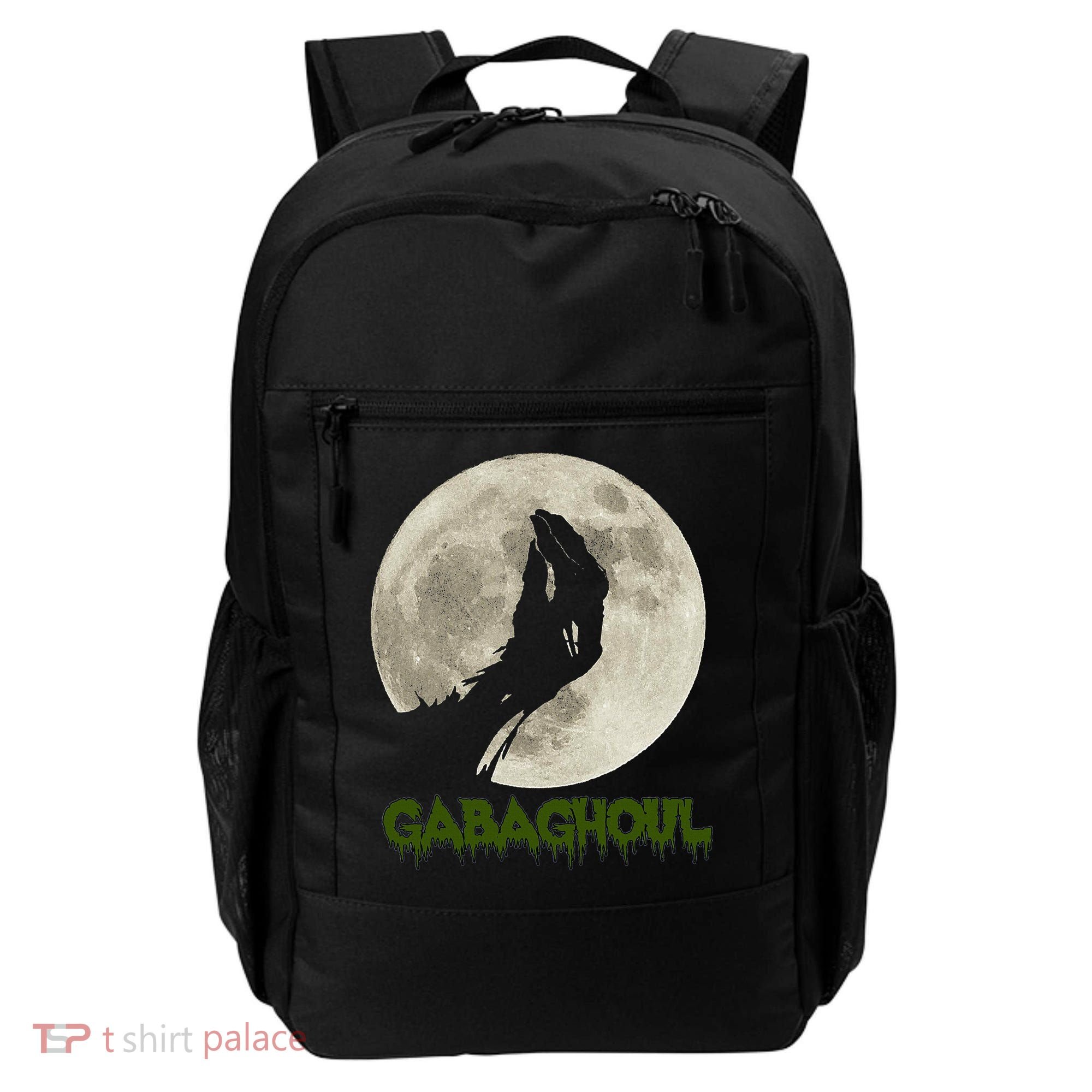 Gabaghoul Funny Hand Moon Halloween Backpack