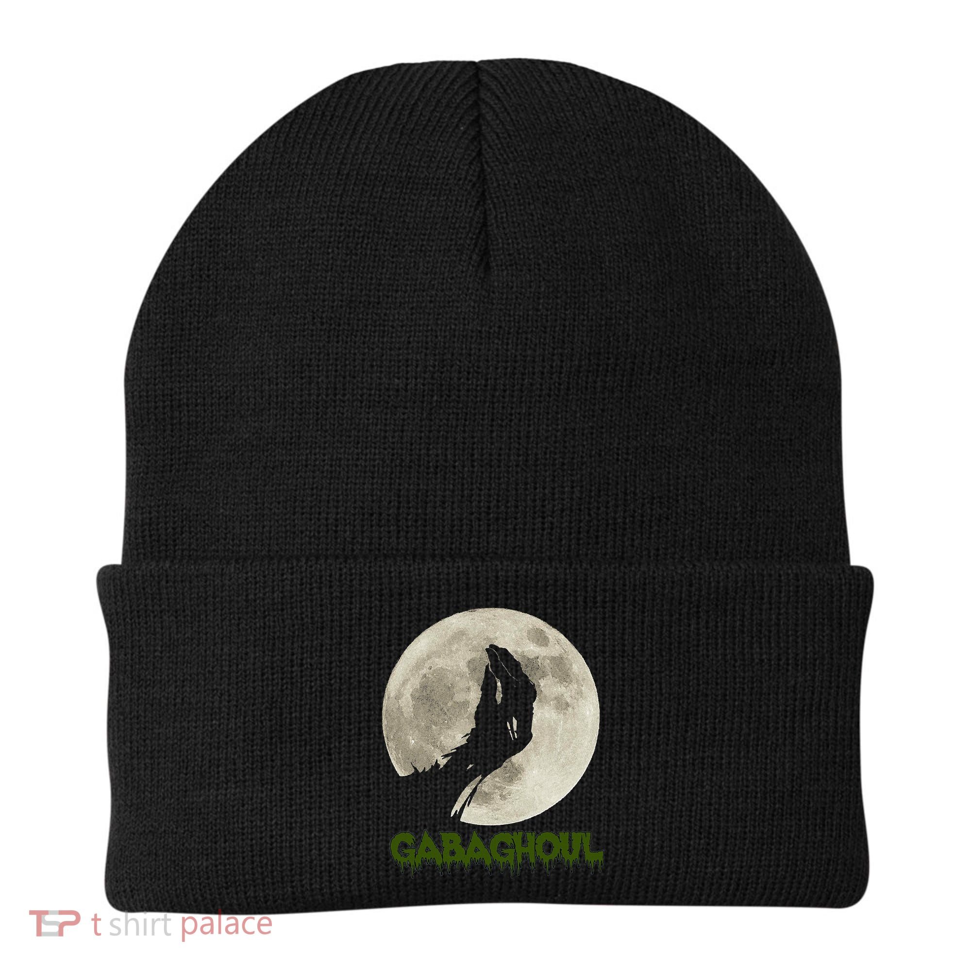 Gabaghoul Funny Hand Moon Halloween Beanie