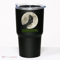 Gabaghoul Funny Hand Moon Halloween Tumbler thumb 0