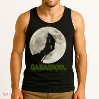Gabaghoul Funny Hand Moon Halloween Tank Top thumb 3