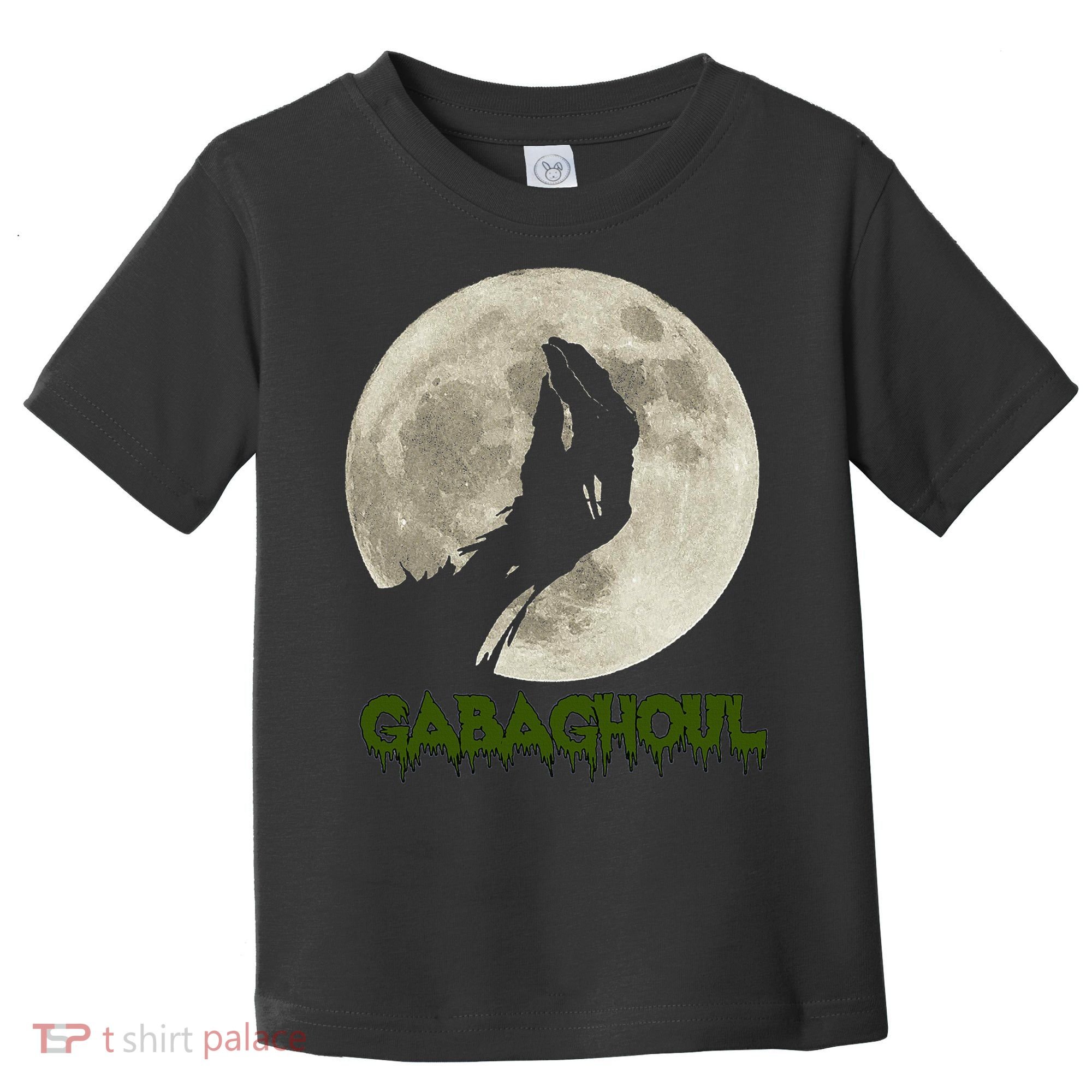 Gabaghoul Funny Hand Moon Halloween Toddler T-Shirt