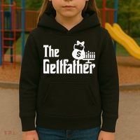 Gelt Father Hanukkah Dreidel Game Jewish Dad Kids Hoodie thumb 3