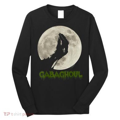 Gabaghoul Funny Hand Moon Halloween Long Sleeve Shirt