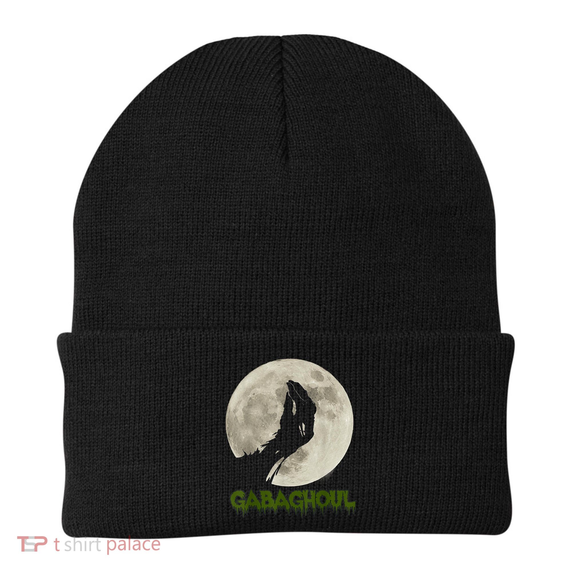 Gabaghoul Funny Hand Moon Halloween Beanie