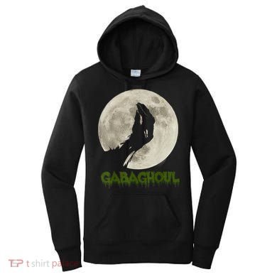 Gabaghoul Funny Hand Moon Halloween Women's Hoodie