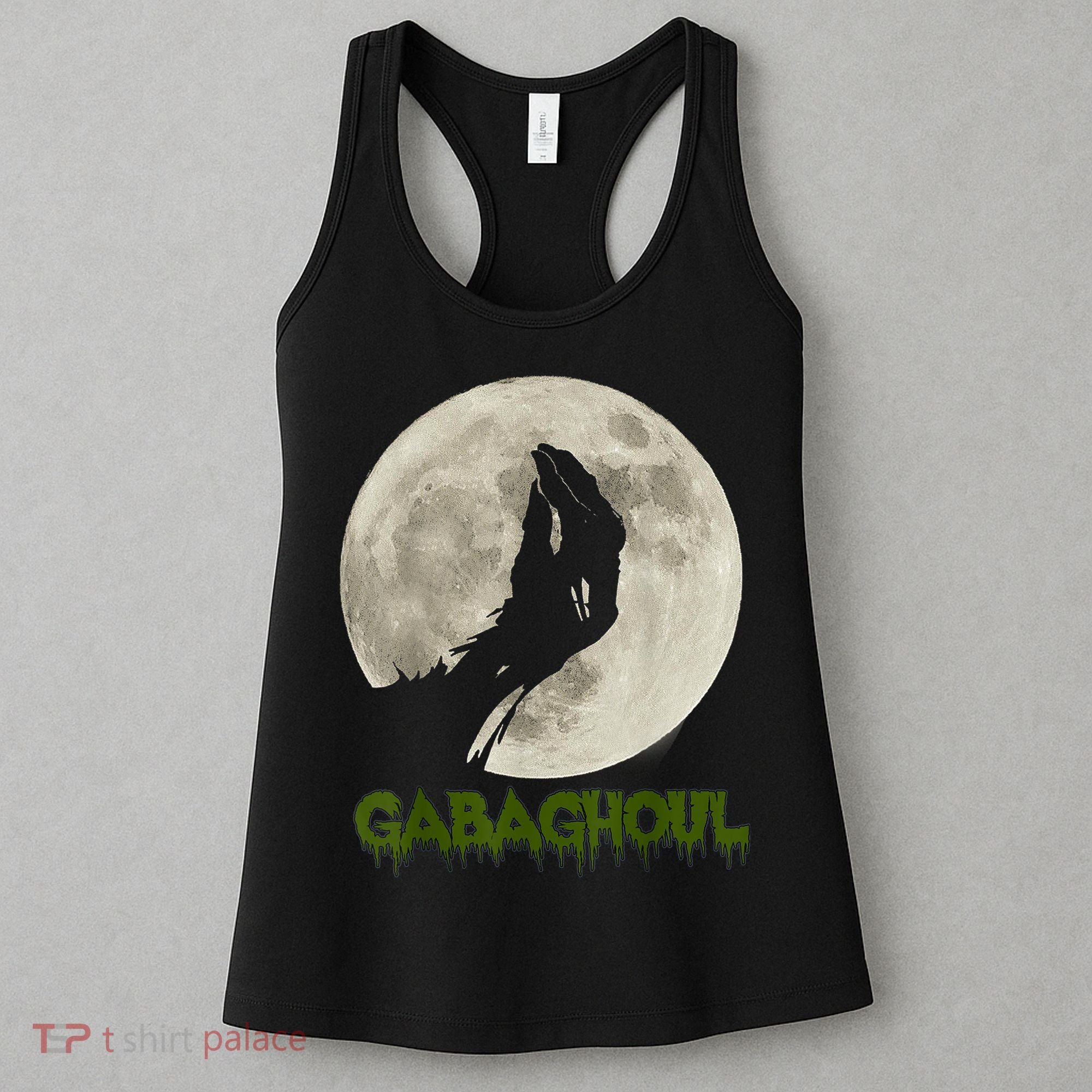Gabaghoul Funny Hand Moon Halloween Women's Tank Top