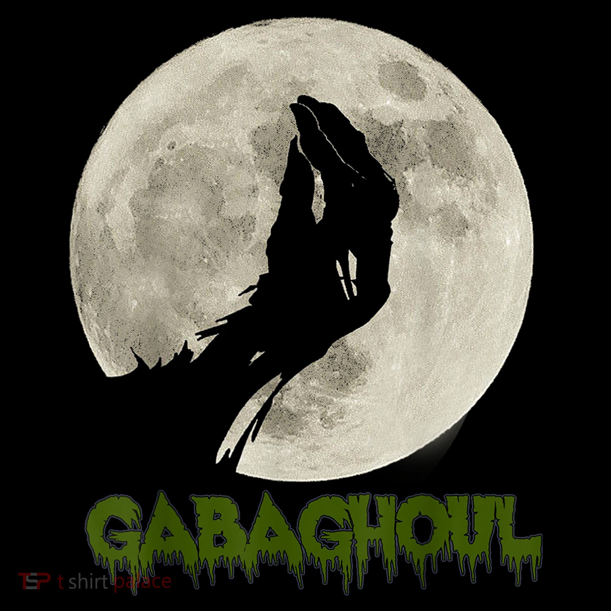 Gabaghoul Funny Hand Moon Halloween Baby Bodysuit