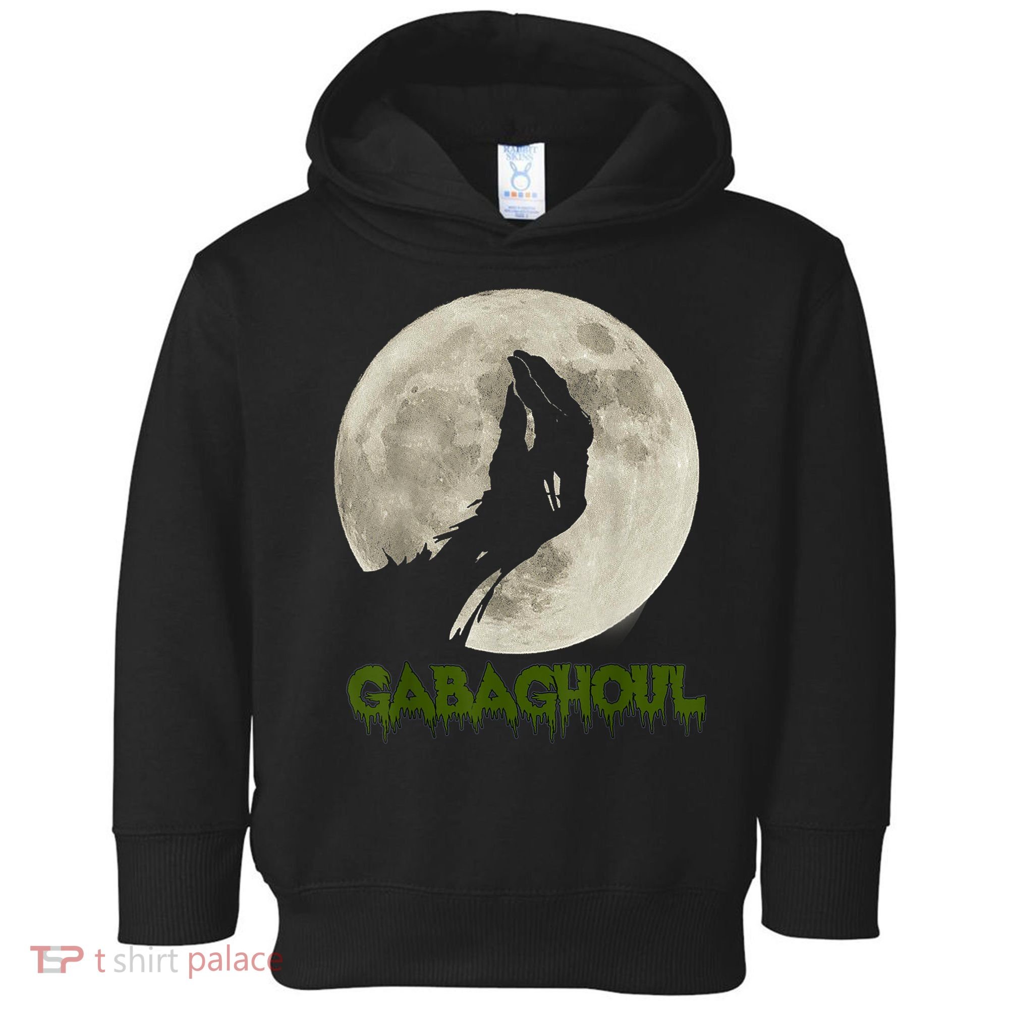 Gabaghoul Funny Hand Moon Halloween Toddler Hoodie