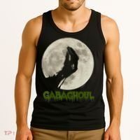 Gabaghoul Funny Hand Moon Halloween Tank Top thumb 3