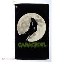 Gabaghoul Funny Hand Moon Halloween Golf Towel thumb 0