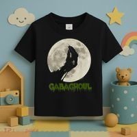 Gabaghoul Funny Hand Moon Halloween Toddler T-Shirt thumb 3