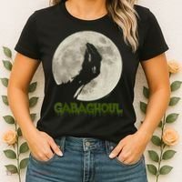 Gabaghoul Funny Hand Moon Halloween Women's T-Shirt thumb 2