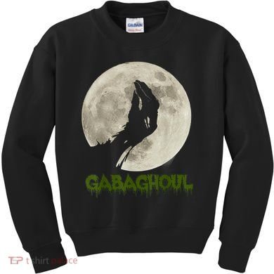 Gabaghoul Funny Hand Moon Halloween Kids Sweatshirt