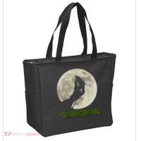 Gabaghoul Funny Hand Moon Halloween Tote Bag thumb 2