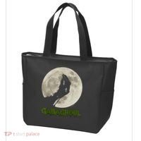 Gabaghoul Funny Hand Moon Halloween Tote Bag thumb 3
