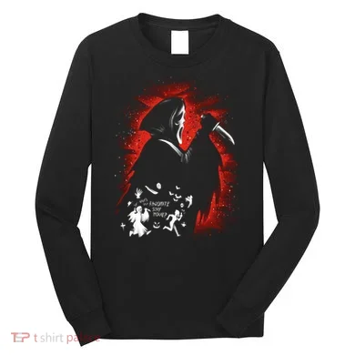 Ghost Face Halloween Long Sleeve Shirt