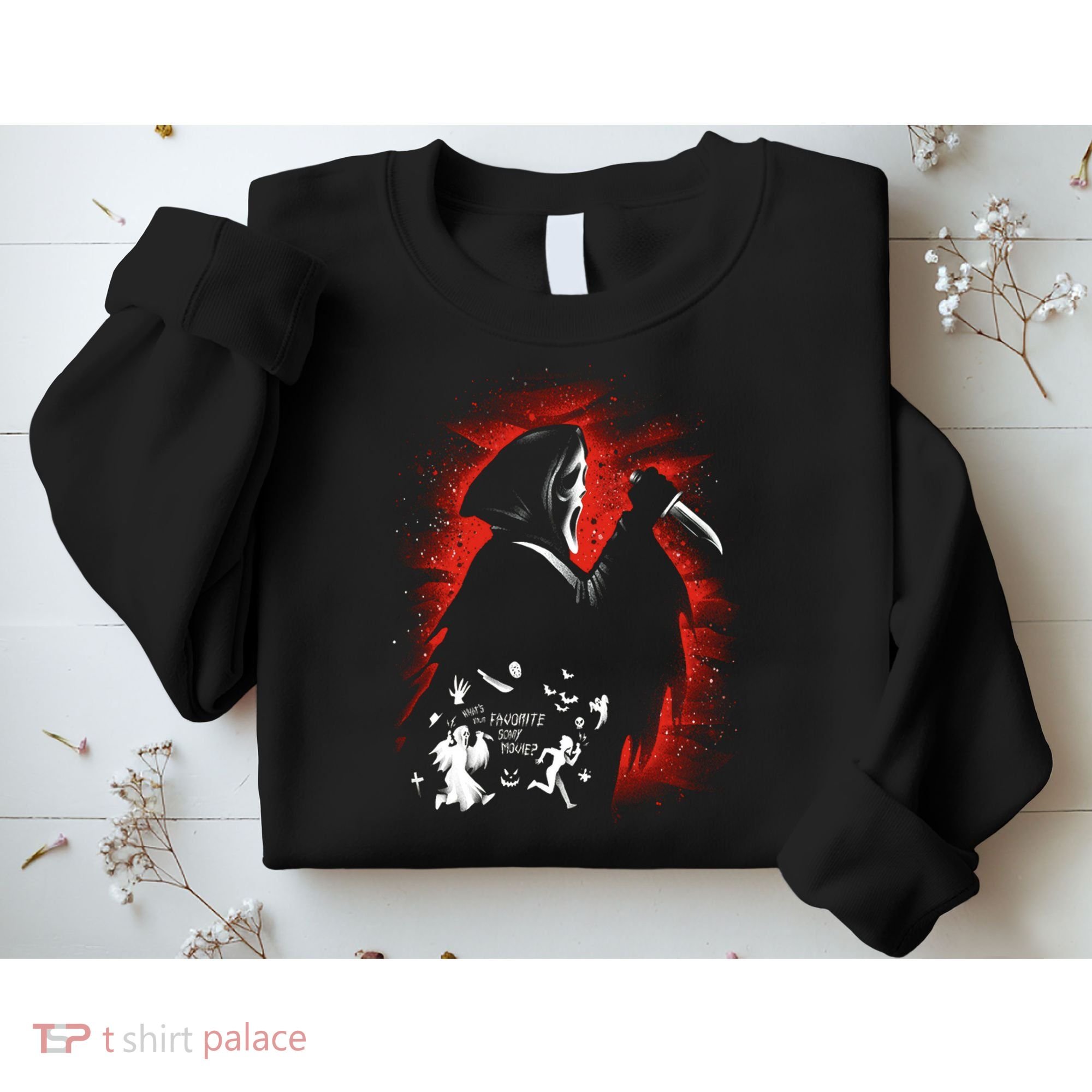 Ghost Face Halloween Sweatshirt