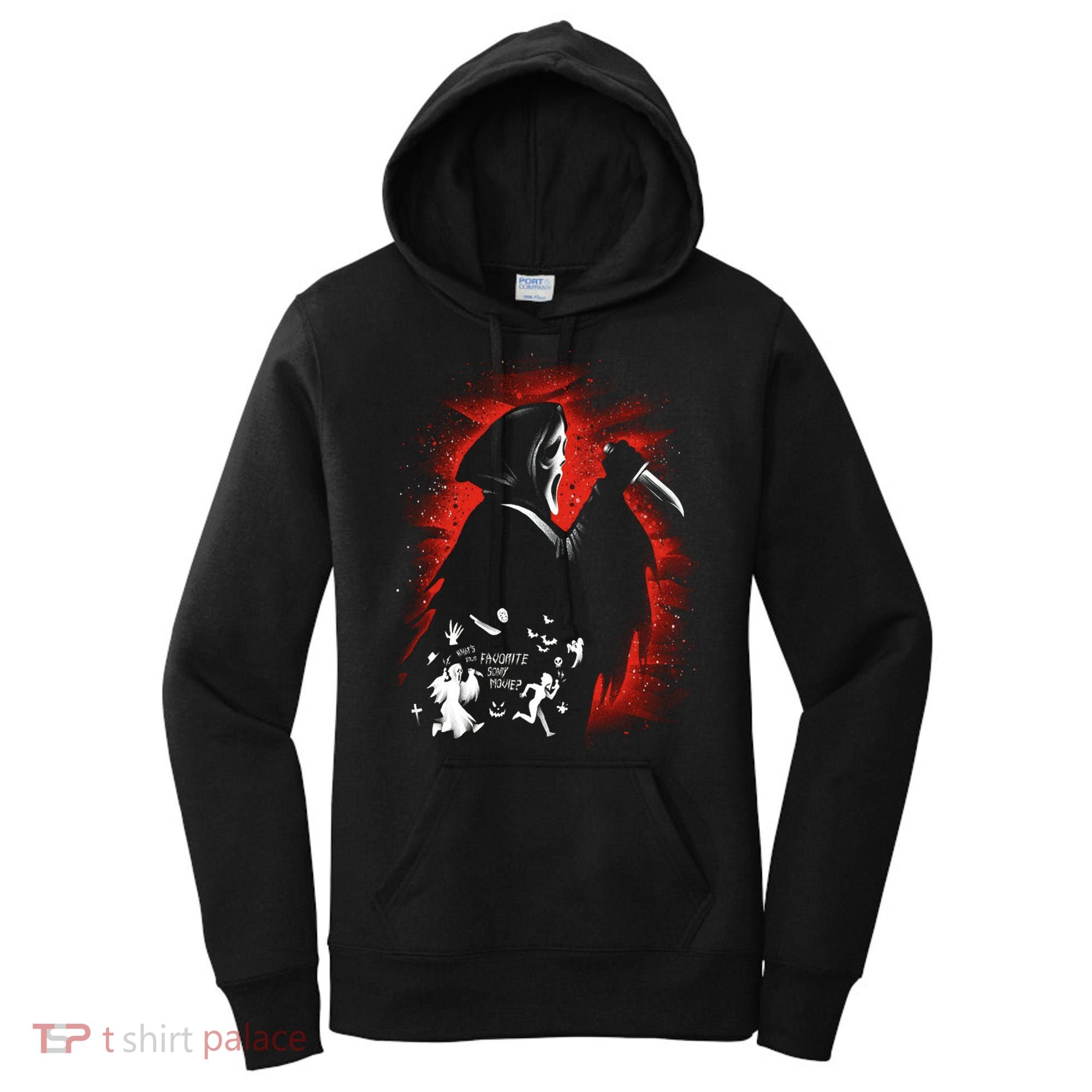 Ghost Face Halloween Women's Hoodie