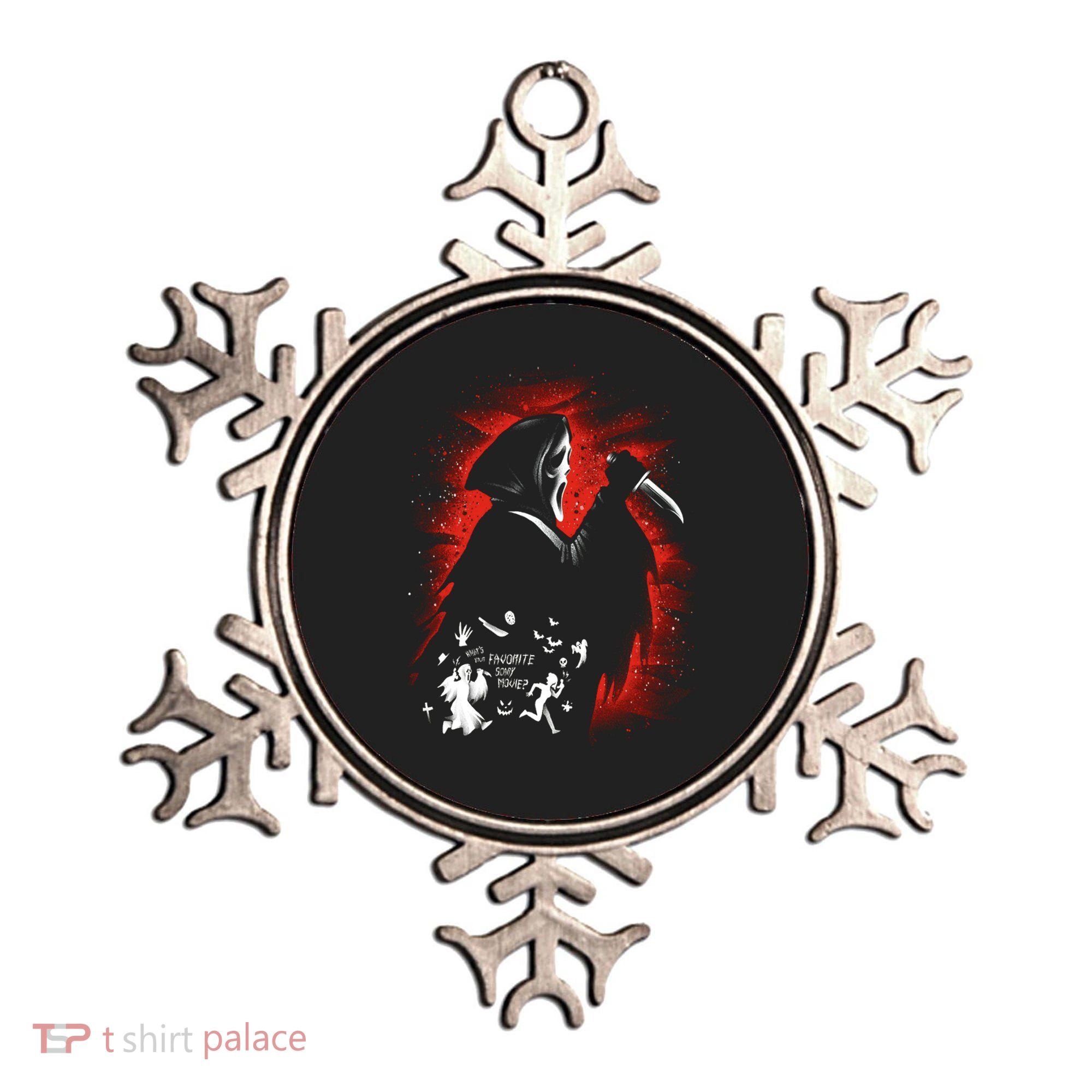 Ghost Face Halloween Ornament