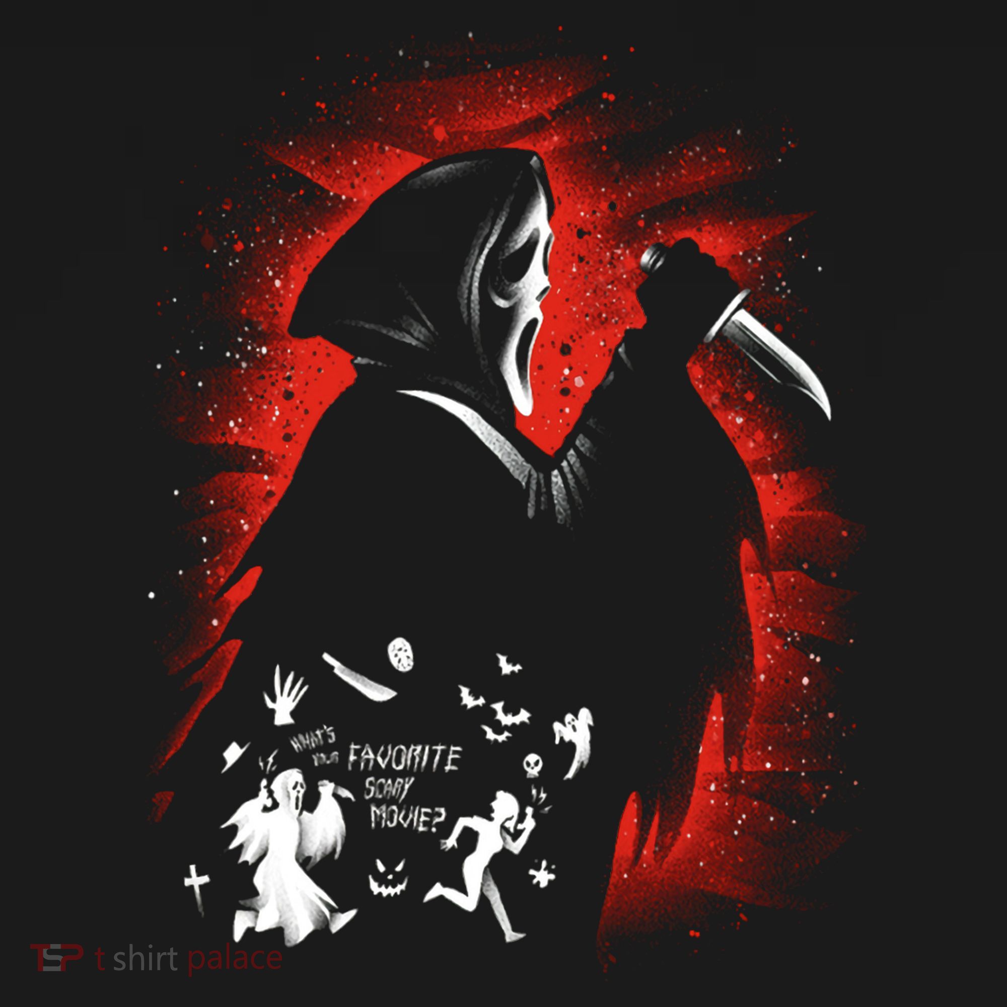 Ghost Face Halloween Ornament