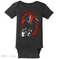 Ghost Face Halloween Baby Bodysuit thumb 0