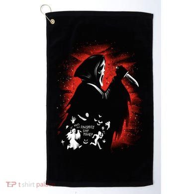 Ghost Face Halloween Golf Towel