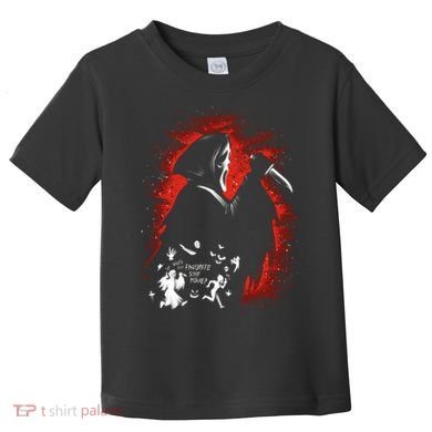 Ghost Face Halloween Toddler T-Shirt