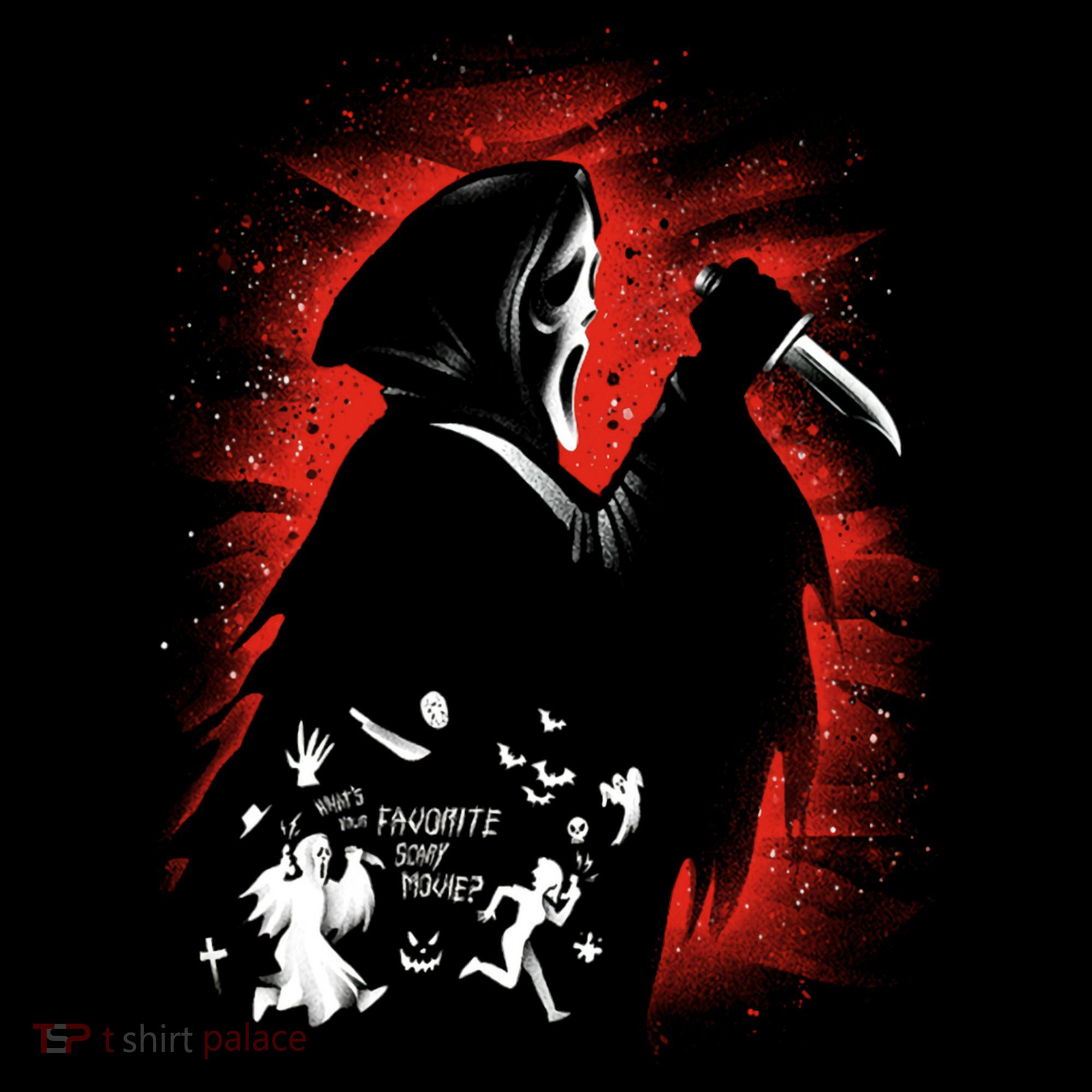 Ghost Face Halloween Visor