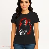 Ghost Face Halloween Women's T-Shirt thumb 4