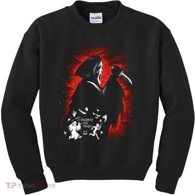 Ghost Face Halloween Kids Sweatshirt