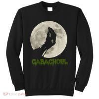 Gabaghoul Funny Hand Moon Halloween Sweatshirt thumb 0