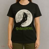 Gabaghoul Funny Hand Moon Halloween T-Shirt thumb 4