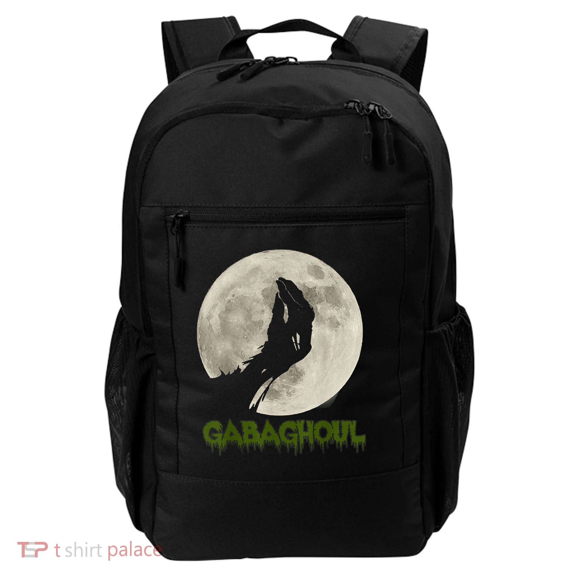 Gabaghoul Funny Hand Moon Halloween Backpack