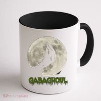Gabaghoul Funny Hand Moon Halloween Coffee Mug thumb 1