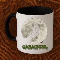 Gabaghoul Funny Hand Moon Halloween Coffee Mug thumb 2