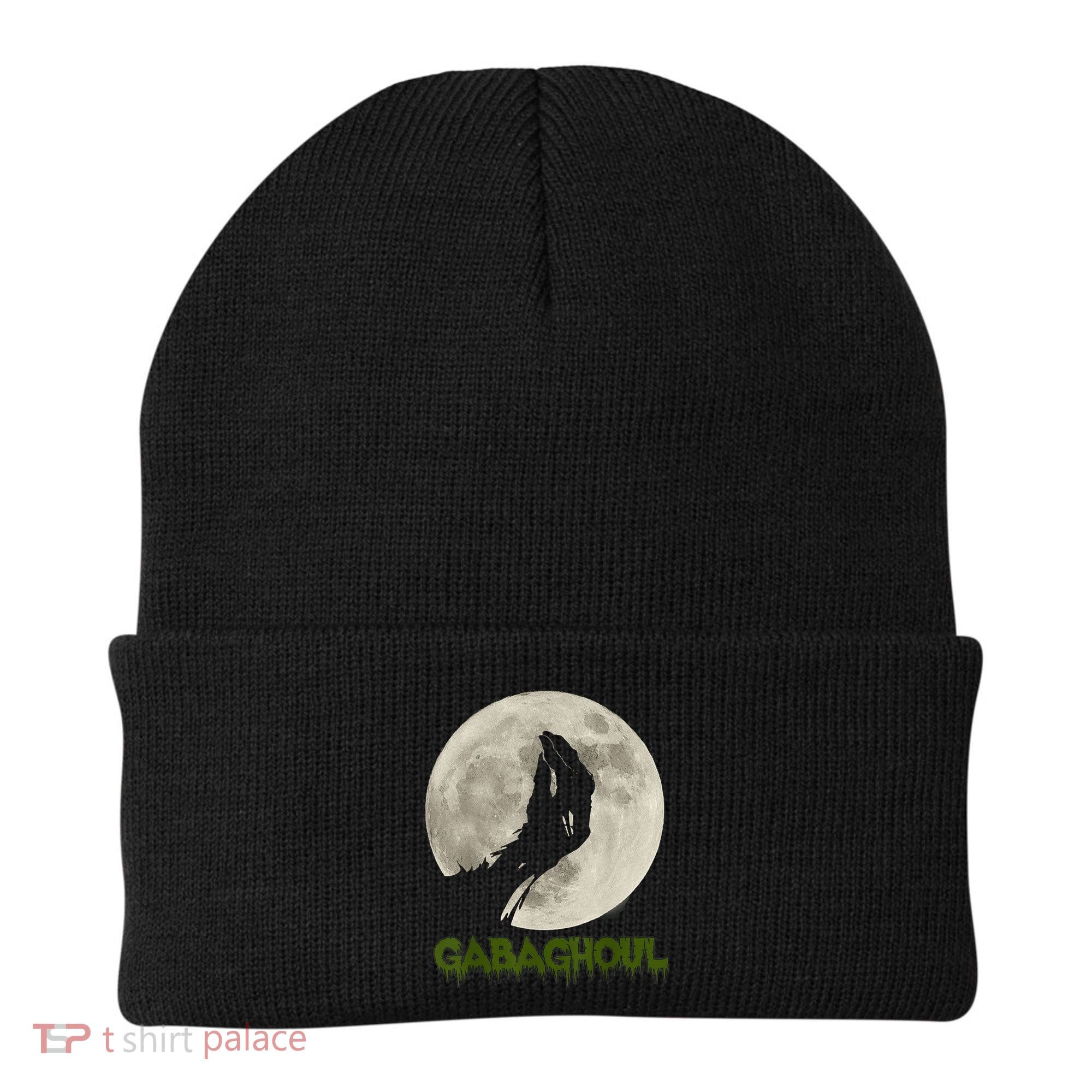 Gabaghoul Funny Hand Moon Halloween Beanie