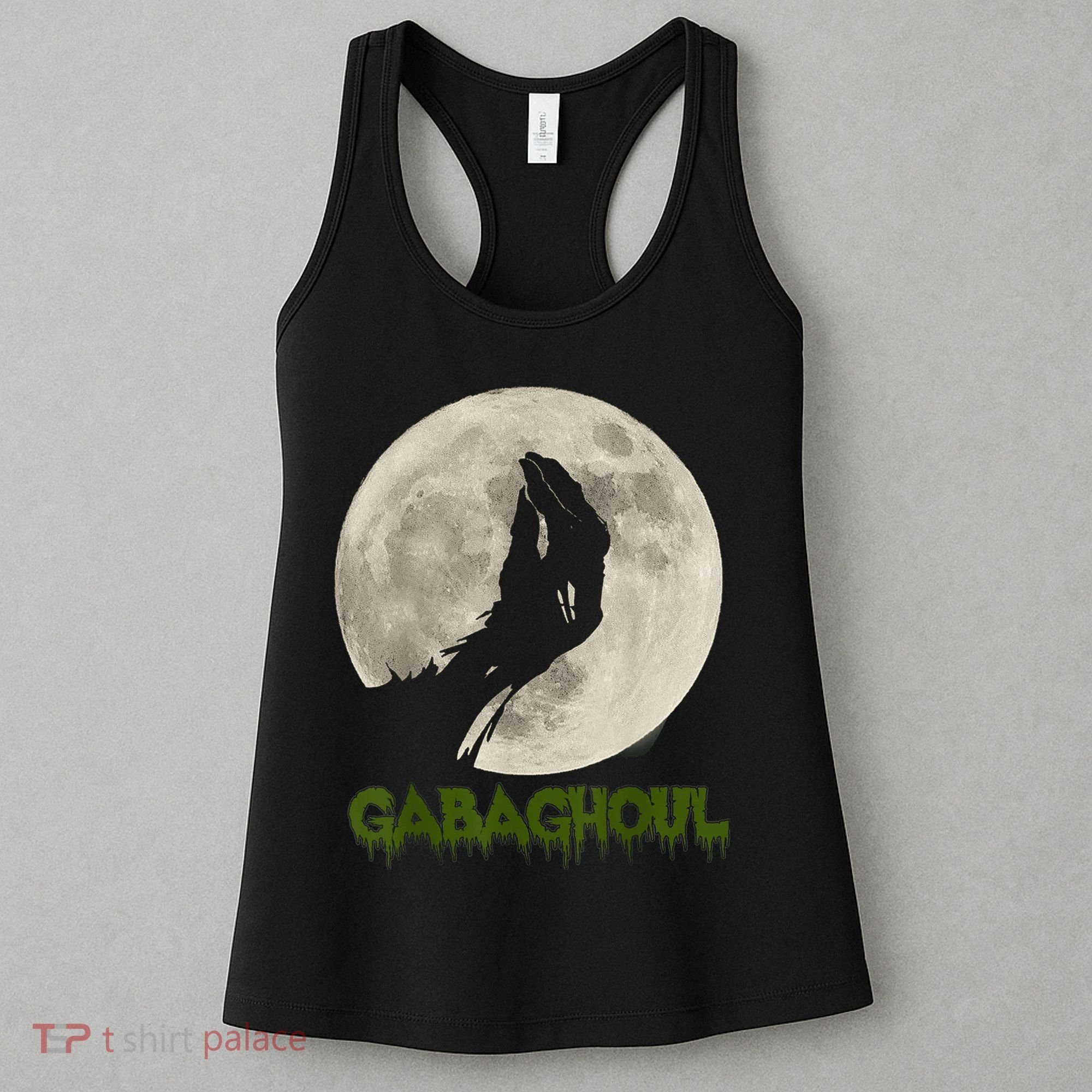 Gabaghoul Funny Hand Moon Halloween Women's Tank Top