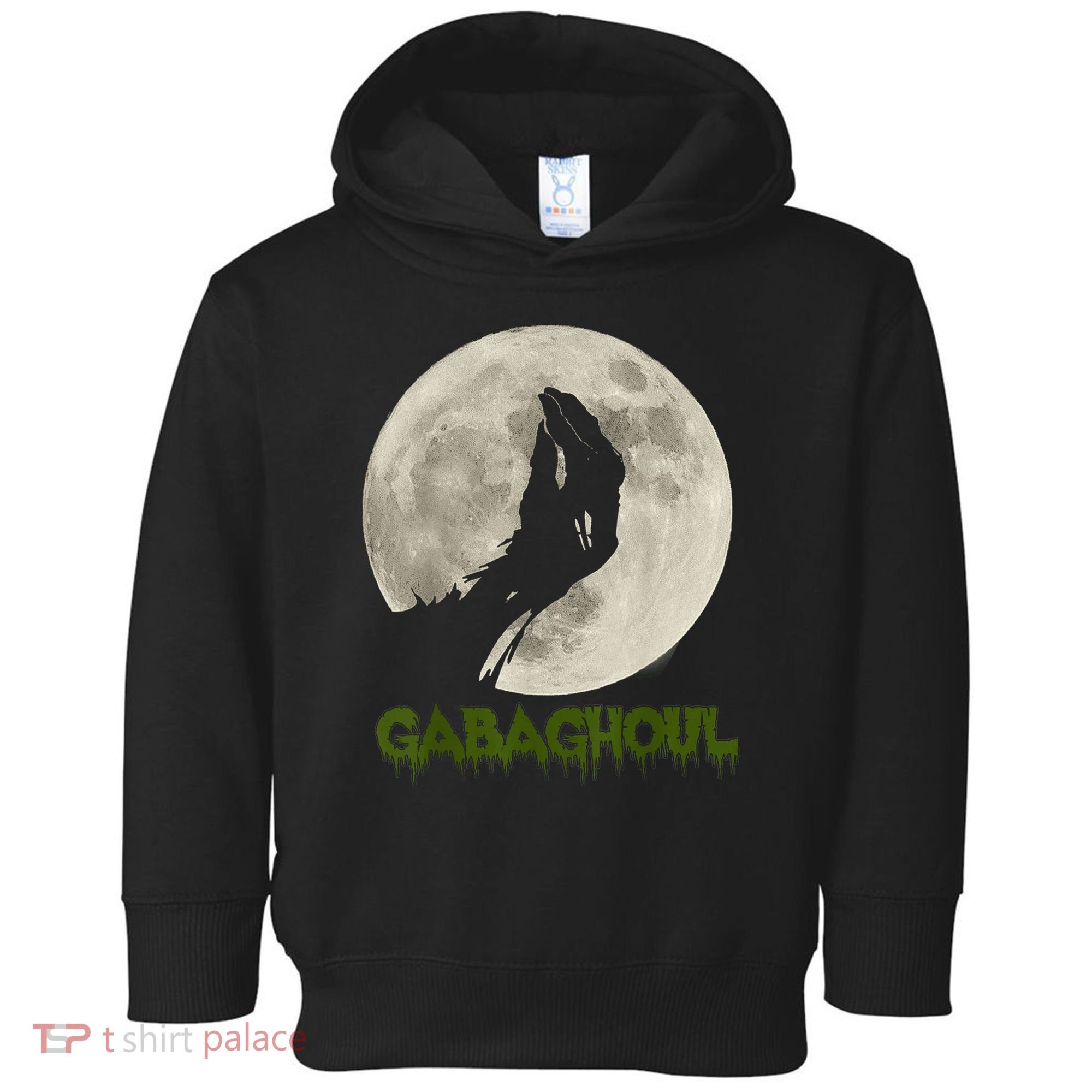 Gabaghoul Funny Hand Moon Halloween Toddler Hoodie