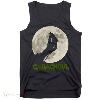 Gabaghoul Funny Hand Moon Halloween Tank Top