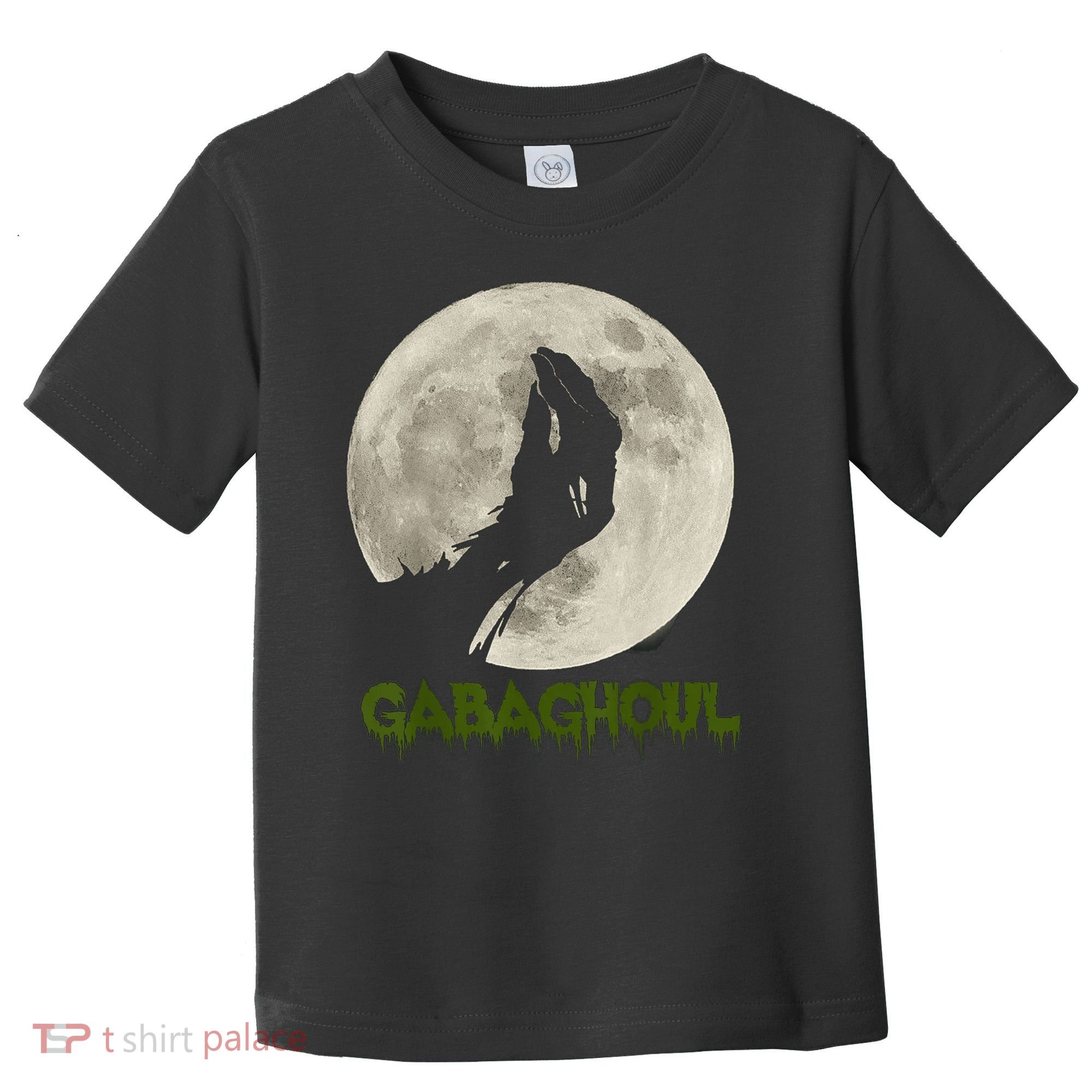 Gabaghoul Funny Hand Moon Halloween Toddler T-Shirt