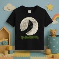 Gabaghoul Funny Hand Moon Halloween Toddler T-Shirt thumb 3