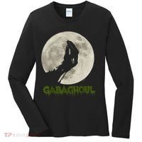 Gabaghoul Funny Hand Moon Halloween Women's Long Sleeve Shirt thumb 0