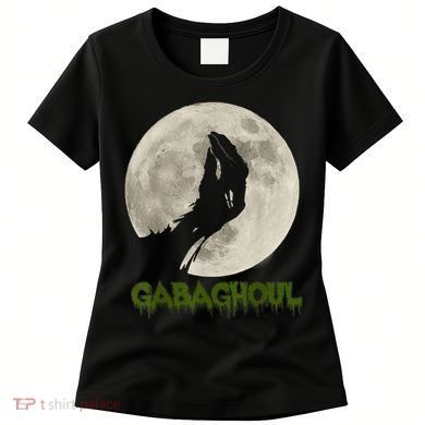 Gabaghoul Funny Hand Moon Halloween Women's T-Shirt