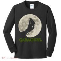 Gabaghoul Funny Hand Moon Halloween Kids Long Sleeve Shirt thumb 0