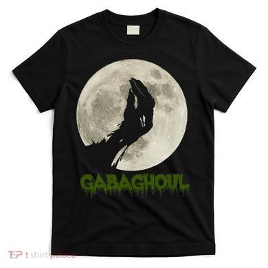 Gabaghoul Funny Hand Moon Halloween T-Shirt