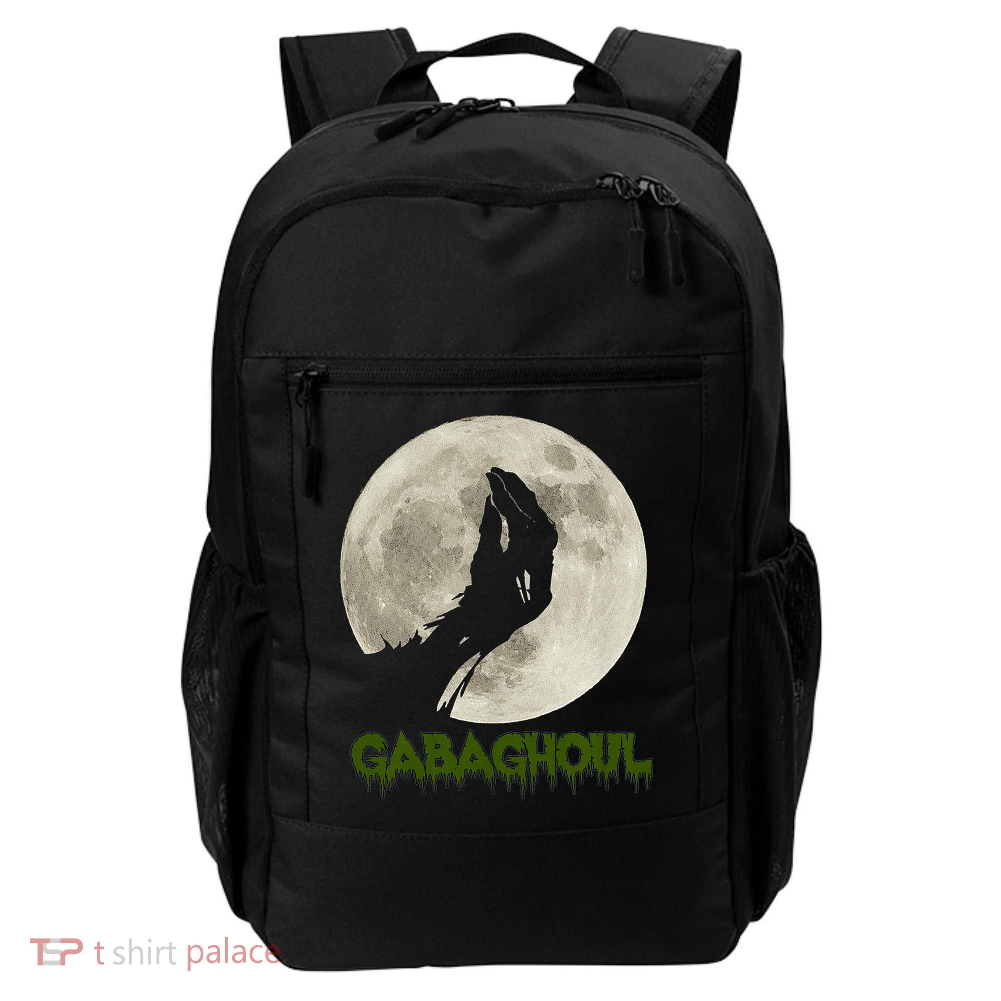 Gabaghoul Funny Hand Moon Halloween Backpack