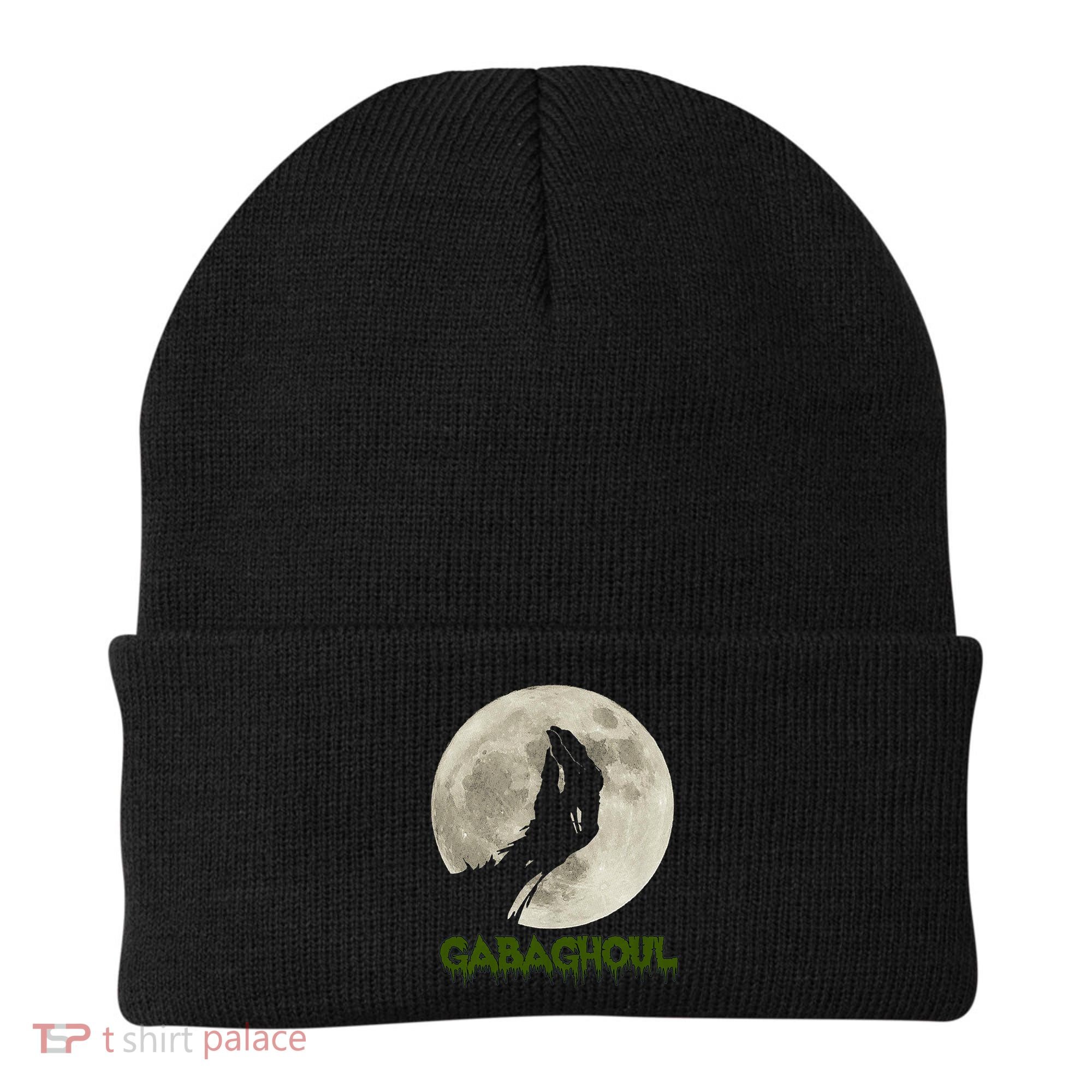 Gabaghoul Funny Hand Moon Halloween Beanie