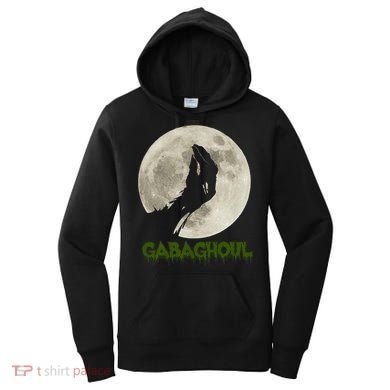 Gabaghoul Funny Hand Moon Halloween Women's Hoodie
