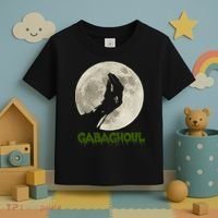 Gabaghoul Funny Hand Moon Halloween Toddler T-Shirt thumb 3